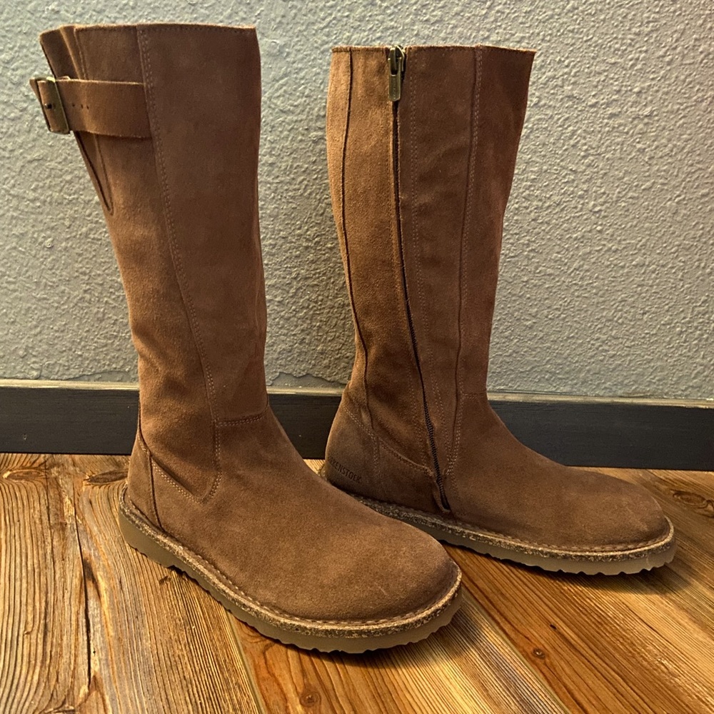 Birkenstock Melrose High Boot in Espresso